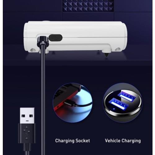 AC/DC Oxygen Pump Practical Portable Exhaust Air Stone Ultra Silent Air Compressor for Fish Tank Aquarium