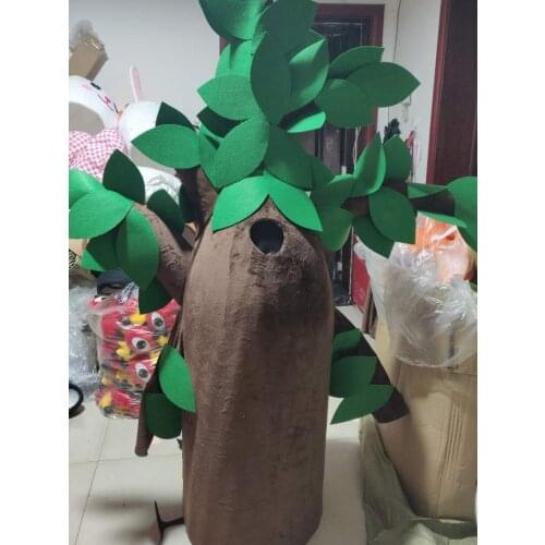 Tree Mascot Costume Fursuit Mascot Walking Cartoon Costume Props Character Suit Adult Marry Nuptials Amusement Park