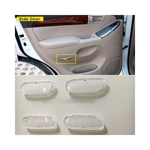 Plastic Inner Side Door Light Shell Cover 4pcs For Toyota Prado Fj120 2003-2009