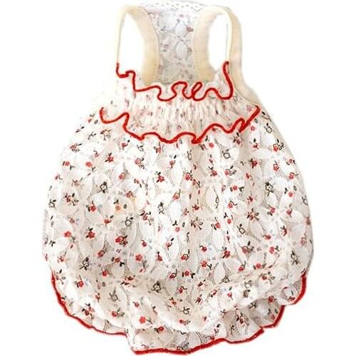 Dog Dress Chihuahua Summer Small Dog Clothes Cat Skirt Puppy Apparel Pomeranian Yorkies Bichon Poodle Schnauzer Pet Clothing New