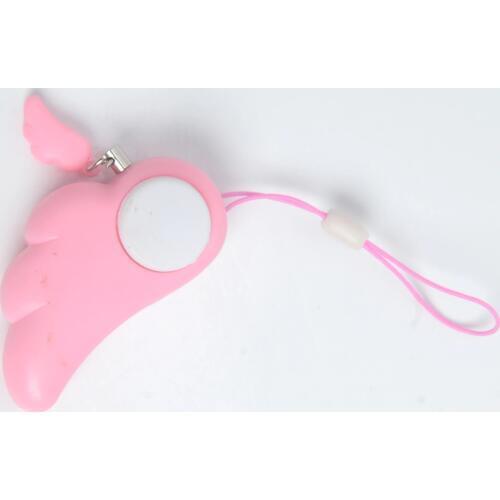 Protable mini angel anti-wolf outdoor hand pull alarm womens self-defense device personsal outdoor Emergency SOS keychain alarm
