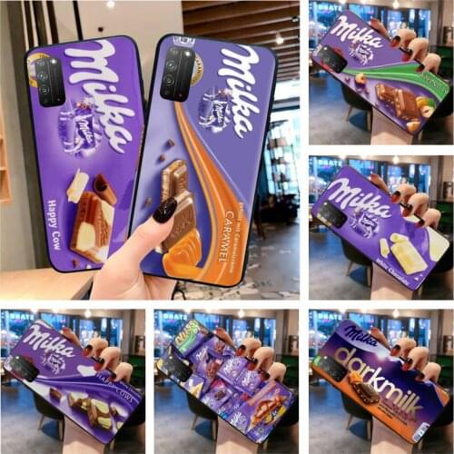 Chocolate Milka Box Phone Case for Huawei Honor 30 20 10 9 8 8x 8c v30 Lite view 7A pro