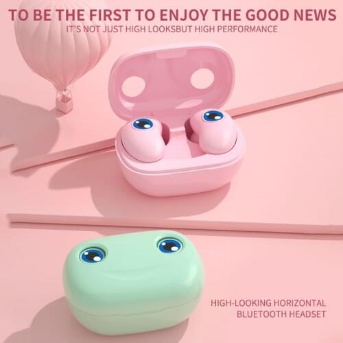 100PCS E6 TWS Bluetooth Earphone Automatic Pairing Wireless Sport Earbuds Stereo Music Headset Headphones