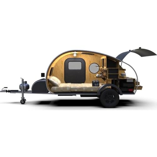 Outdoor 5th wheel rv mini caravans and motorhomes off road camper trailers teardrop trailer for sale