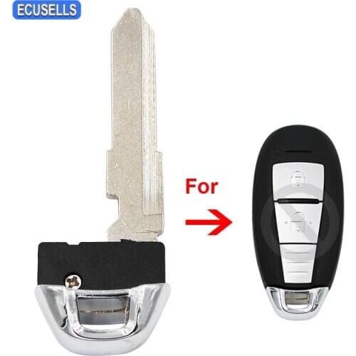 Smart Card Insert Key Small Key Uncut Blade for Suzuki Swift SX4 Vitara S-Cross