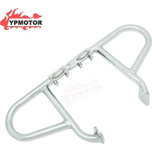 XV250 98-07 Street Bike Chrome Crash Bar Engine Guard Protector Bumper For Yamaha Virago 250 XV 250 1998-2007 1999 2000 2001 02