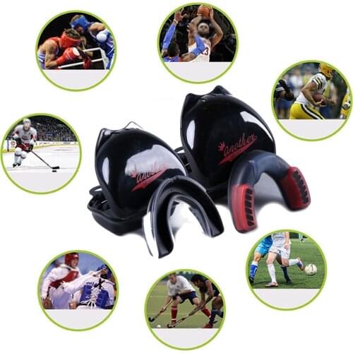 Child/Adult Tooth Protector Boxing Gum Shield Mouth Guard MMA Rugby Mouthpiece Teeth Guard Sports Brace Orthodontic Appliance
