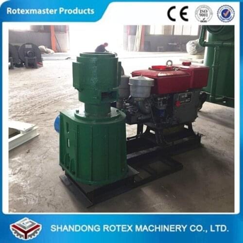 510kg 18 HP Small Wood Pellet Making Machime with Diesel Engine