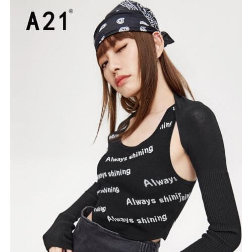 Женские трикотажные майки A21 China At AliExpress