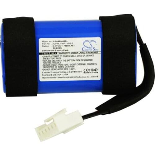 Cameron Sino 7800mAh battery for JBL Charge 4 4BLK 4J JBLCHARGE4BLUAM 1INR19/66-3 ID998 SUN-INTE-118 Speaker Battery