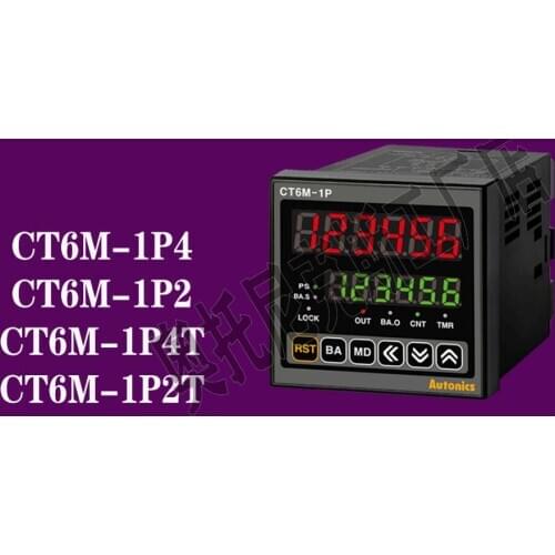 Autonics Counter CT6M-1P4 CT6M-1P2 CT6M-1P4T CT6M-1P2T