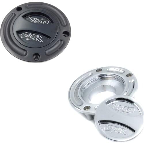 Keyless Gas Cap Twist Off Fuel Tank Cap for Honda CBR 600 F2/F3/F4/F4i Aftermarket Free Shipping Motorcycle Parts Chrome