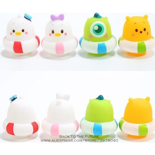 Disney Stitch Winnie the Pooh 8pcs/set 3.5cm Action Figure Anime Decoration Collection Figurine Toy model for children gift