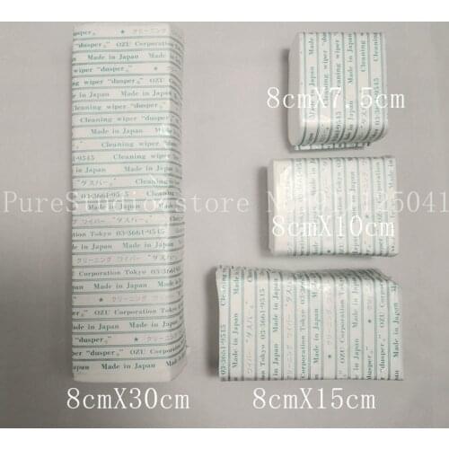 Dusper Cleaning paper for computer screen/printer/optical fiber/camera/glasses/lenses K3 wiper 8X15cm K-3 80mm*30cm 500pcs/bag