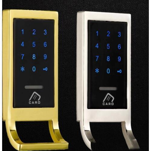 Keyless Metal Digital electronic smart password code keypad RFID cabinet lock for Locker