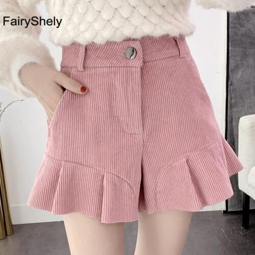 FairyShely Women's High Waist Shorts