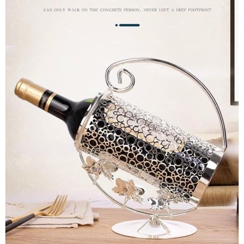 Creative wine rack decoration wine cabinet decoration home wine rack modern minimalist wine rack living room decoration