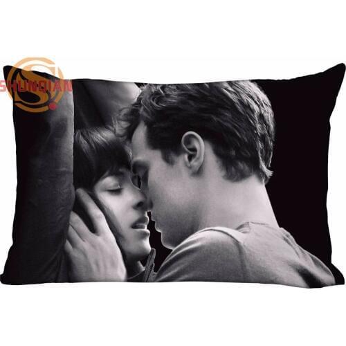 Hot Nice Fifty Shades Rectangle Pillowcase zipper Wedding Custom Pillow Case For Bedroom A3.27#59