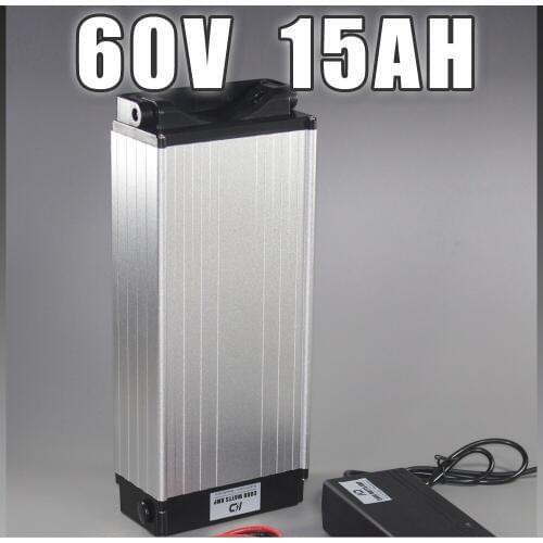 Electric scooter Rear rack Battery 60V 15AH Lithium ion battery For 60V 1000W Motor