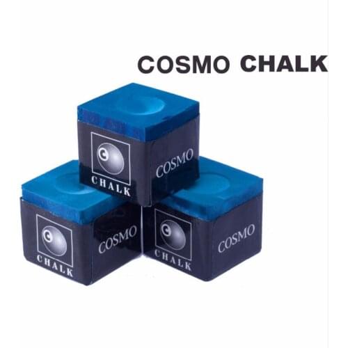 Original COSMO Chalk Billiard Chalk Blue Oil Pool Chalk Snooker Chalk 1 PCS Professional Billiard Accessories Chalk Collection