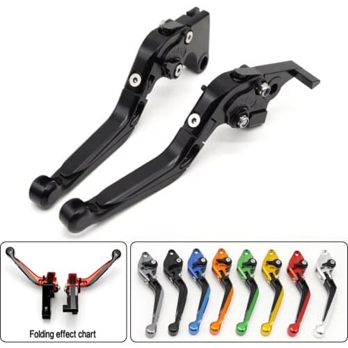 CNC With Logo Folding Extendable Motorcycle Adjustable Brake Clutch Levers For HONDA CBR 600RR CBR600RR CBR 600 RR 2007-2016