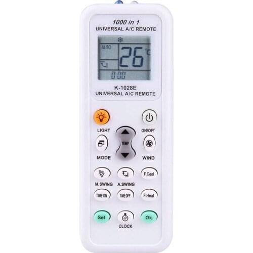 Universal 1000 in 1 LCD Low Power Consumption K-1028E Air Condition A/C Remote Control Controller