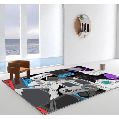 High Quality Rug Childrens Cartoon Kid Carpet 3D Game Floor Non-Slip Mat For Living Room Bedroom Home Indoor Decorative Carpet