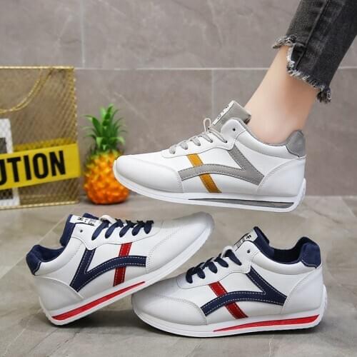 New Popular 2020 Fashion White Shoes Women Winter Plus Velvet Microfiber Casual Sneakers Comfortable Vulcanized Shoes Women 41