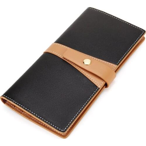 First layer genuine leather women unique purse cardholder belt wallet luxury designer bag