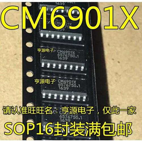 100% New&original In Stock 5pcs/lot CM6901 CM6901X CM6901XISTR SOP-16