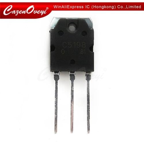 10pcs/lot=5pairs ( 5pcs A1941 + 5pcs C5198 ) 2SC5198 2SA1941 TO-3P new original In Stock