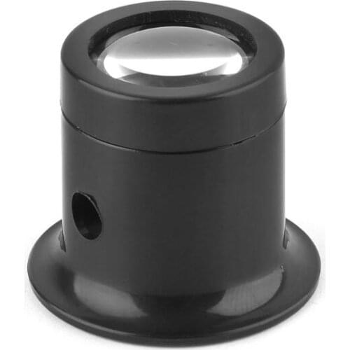 10X Monocular Glass Magnifier Watch Jewelry Repair Tools Loupe Lens Black My06 19 Dropship