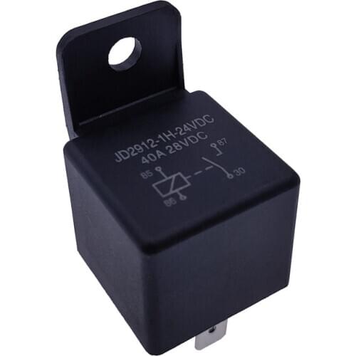 40A Auto Car Relay JD2912 4 Pin DC 12V 24V 36V 48V 72V with Mounting Hole Coil Automobile Control Device Relay JD2912