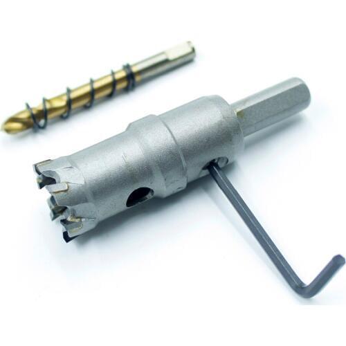 Diameter 25mm Core Drill Bit Qualtiy Hole Saw Metal Drilling Brocas Straight Shank Drill Bits for Wood Metal Cutting Power Tools