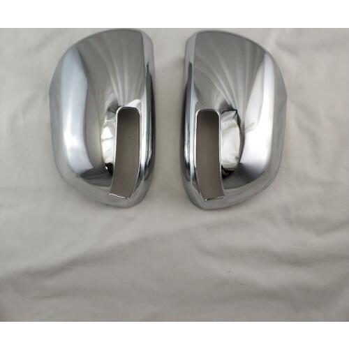 For Vanguard 2008-2012 VOXY NOAH 70 ALPHARD20 VELLFIRE Novel style 2PCS ABS Chrome plated Rear view door mirror cover