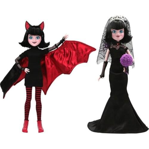 Movie Hotel Transylvania 4 Bat Mavis Action Figure Toy Hotel Transylvania Anime Figures Bride Mavis Dolls Gifts for Kids Girls