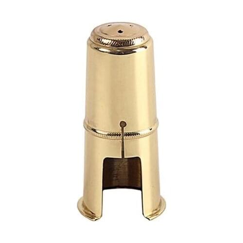 Mounchain Alto Saxophone Cap Bakelite Flute Head Metal Protective Cap Hat Brass Hat Copper Protective Cap