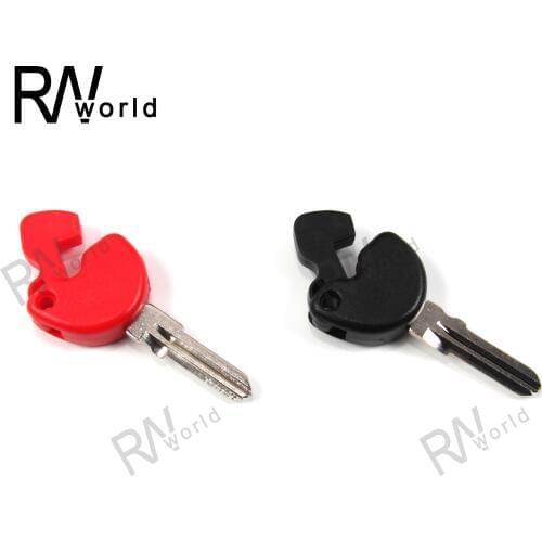 Motorcycle Uncut Blade Blank Key Embryo For PINGGIO Vespa GTS 125 200 259 300 Replacement Accessories