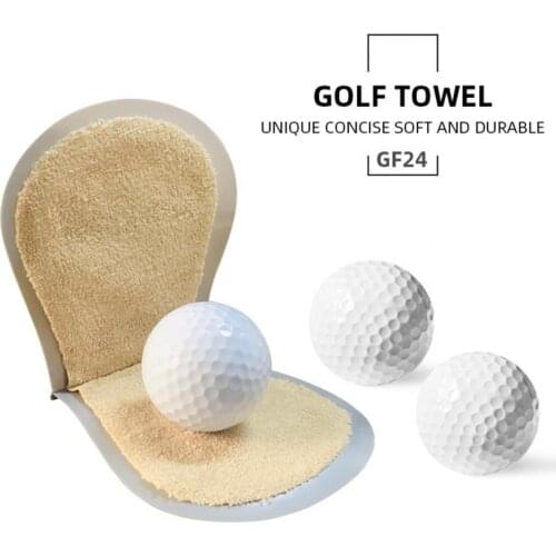 Golf Ball Cleaner Portable Compact Silver Effortless Golfball Washer Pouch for Golfing Golfball Washer Pouch