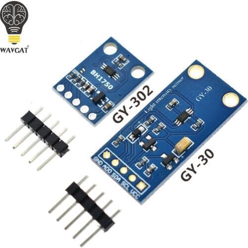 WAVGAT GY-302 GY-30 BH1750 BH1750FVI The digital optical intensity illumination sensor BH1750FVI of module for arduino 3V-5V