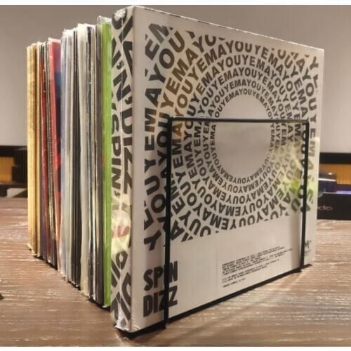 Professional Black Metal LP Vinyl Record Display Shelf Turntable Record Collection Storage Shelf Exhibit Stand Holder