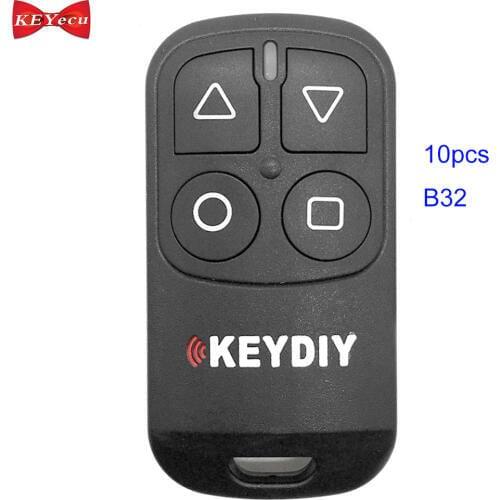 KEYECU 10pcs KEYDIY B32 General Garage Door Remote for KD900 URG200 KD-X2 Remote Generater