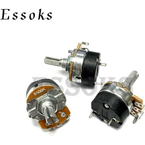 1PCS WH138-1 adjustable resistance speed regulator with switch potentiometer 5K 10K 20K 50K 100K 200K 250K 500K 1M Ohm