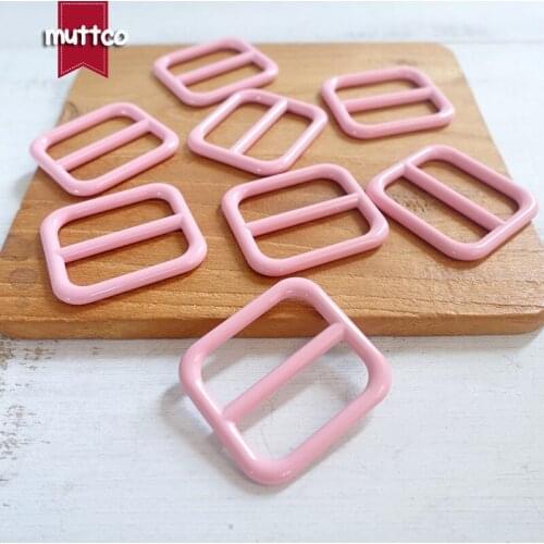 Retailing pink adjustable buckle 25mm webbing sewing zinc alloy metal crafts metal adjustable buckle CRZK-25P