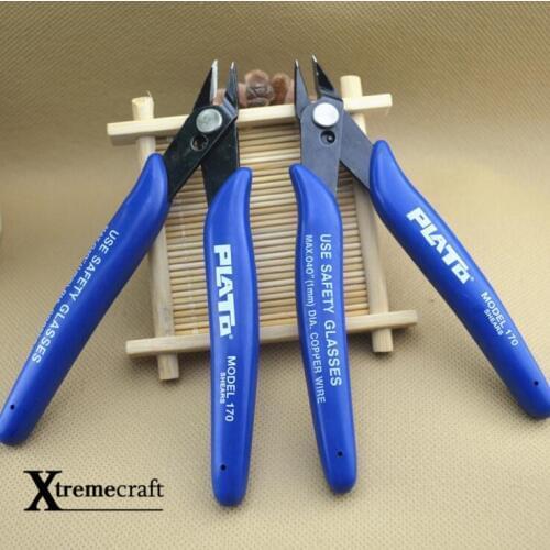 Vastar Electrical Wire Cable Cutters Cutting Side Snips Flush Pliers Nipper Anti-slip Rubber Mini Diagonal Pliers Hand Tools