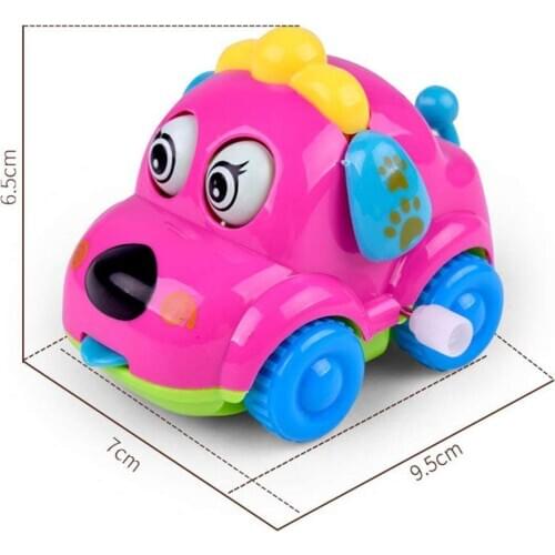 1PC Early Education Baby Toy Wind Up Clockwork Car Toys for Children & Kids Boys and Girls, Random Color