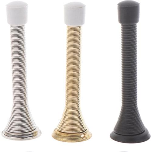 1Pc Spring Door Stopper Door Stop Wall Decorative Door Stopper Protect Doors Wall Household Door Stopper