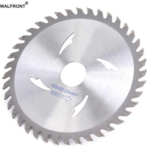 125mm Carbide Circular 40T Woodworking Rotary Cutting Disc Wheel for Wood Granite Marble Table Saw Angle Grinder