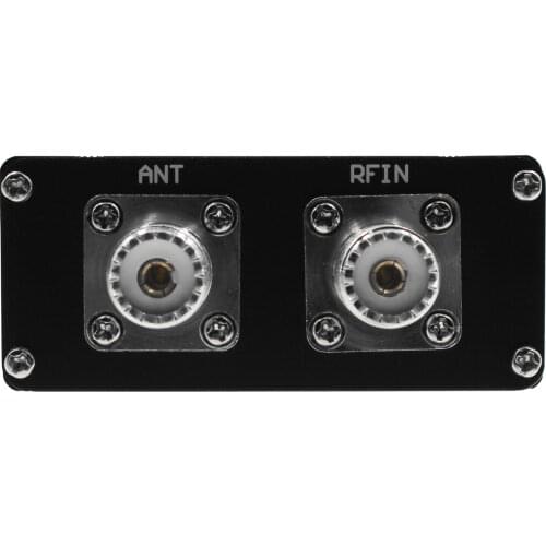 ATU QRP-40 Antenna Automatic Tuner Mini Antenna Automatic Tuner 0.96 Inch OLED Display Screen 1.8-55MHz with Cover Finished Type