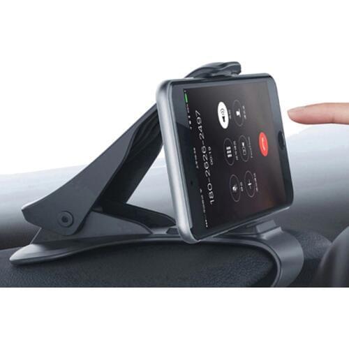 Car Phone Holder Stand Adjustable Clip dash board Soft Anti Slip Mobile Phone Holder GPS Bracket For iPhone Samsung Huawei